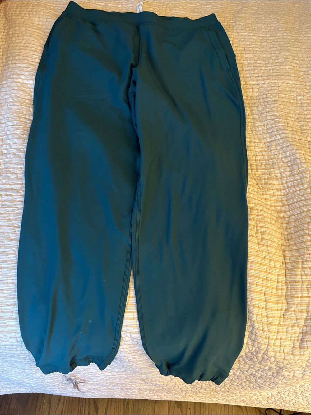 lululemon athletica Teal Green Track Joggers
